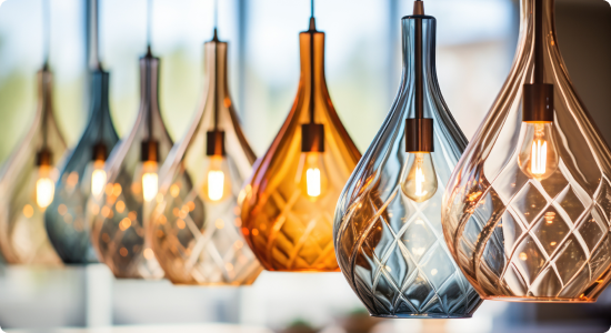 Lighting glass