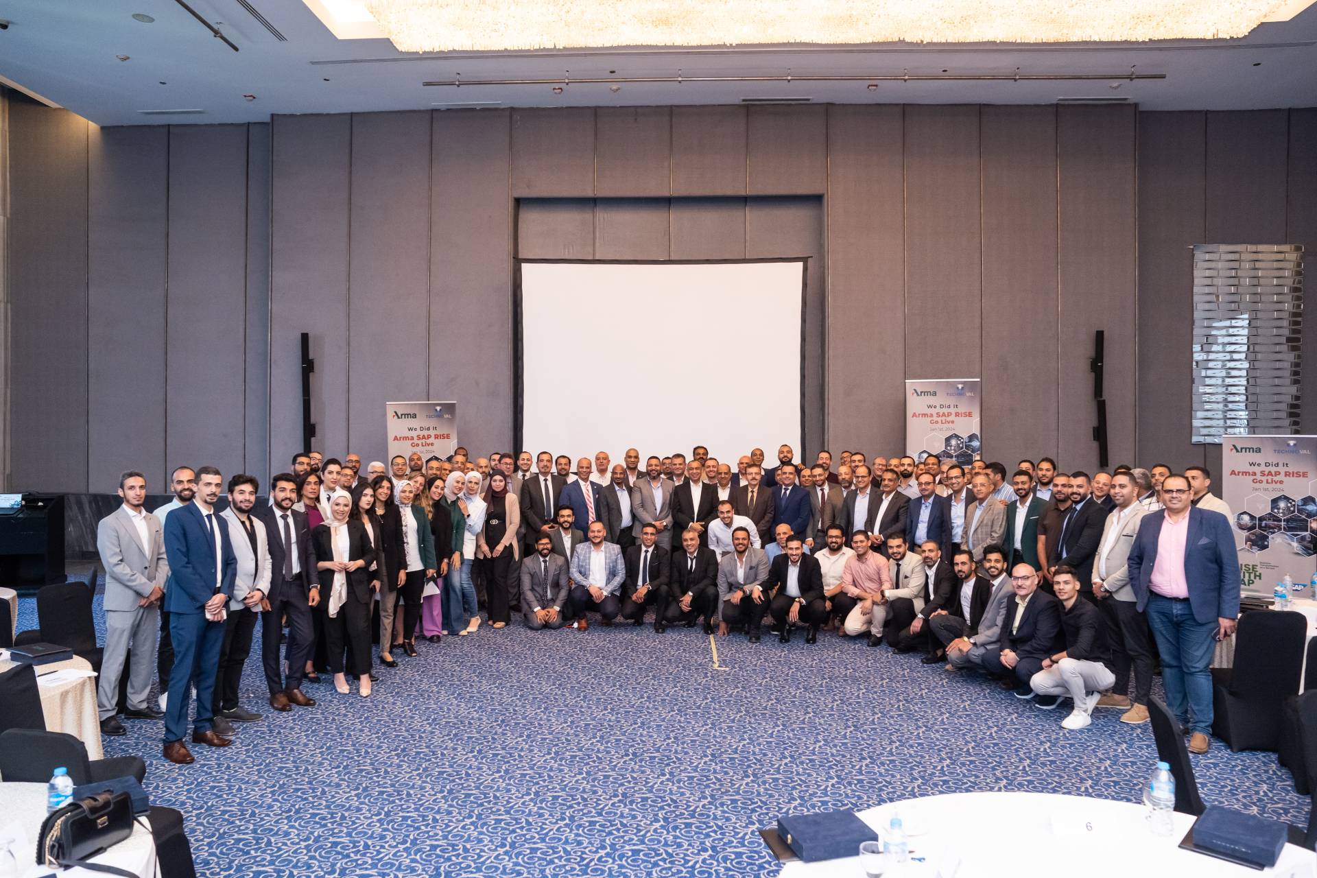 مجموعة أرما تطلق رحلتها الرقمية مع انظمة ساب وبالشراكة مع تكنوفال