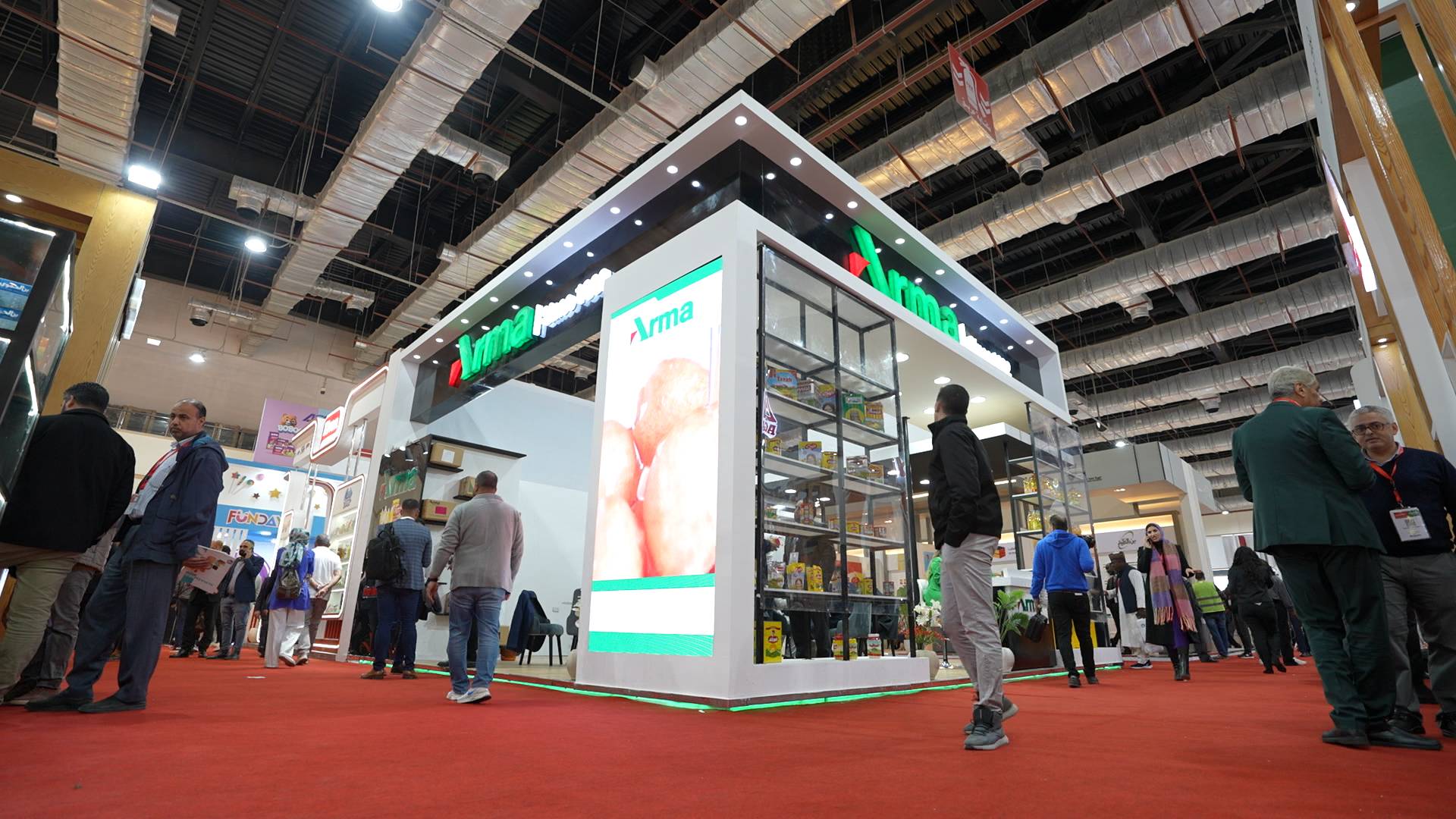 مشاركة مميزة لمجموعة ارما في فود افريكا 2024